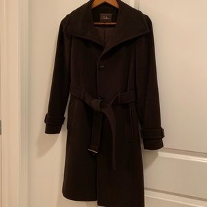 Winter wool coat